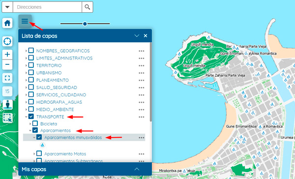 geodonostia map