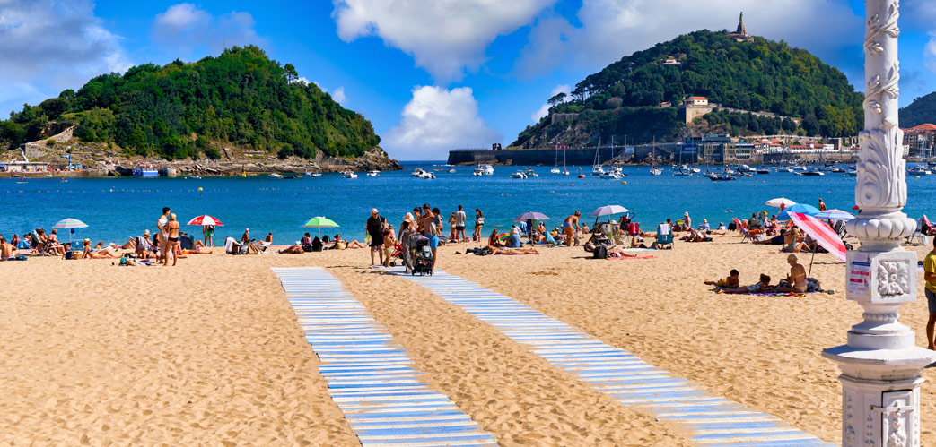 plage ondarreta donosti