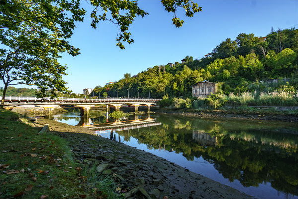 Pont Astiñene, connexion entre les quartiers de Loiola et Egia